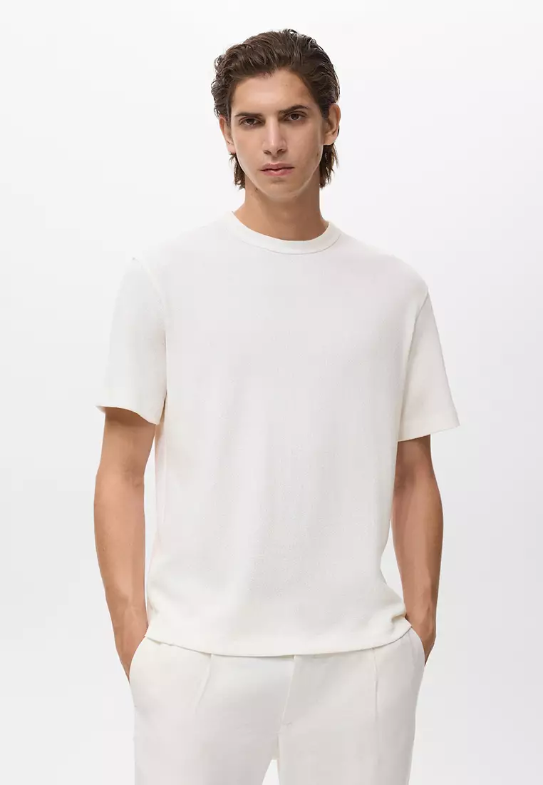 Fine-Knit T-Shirt