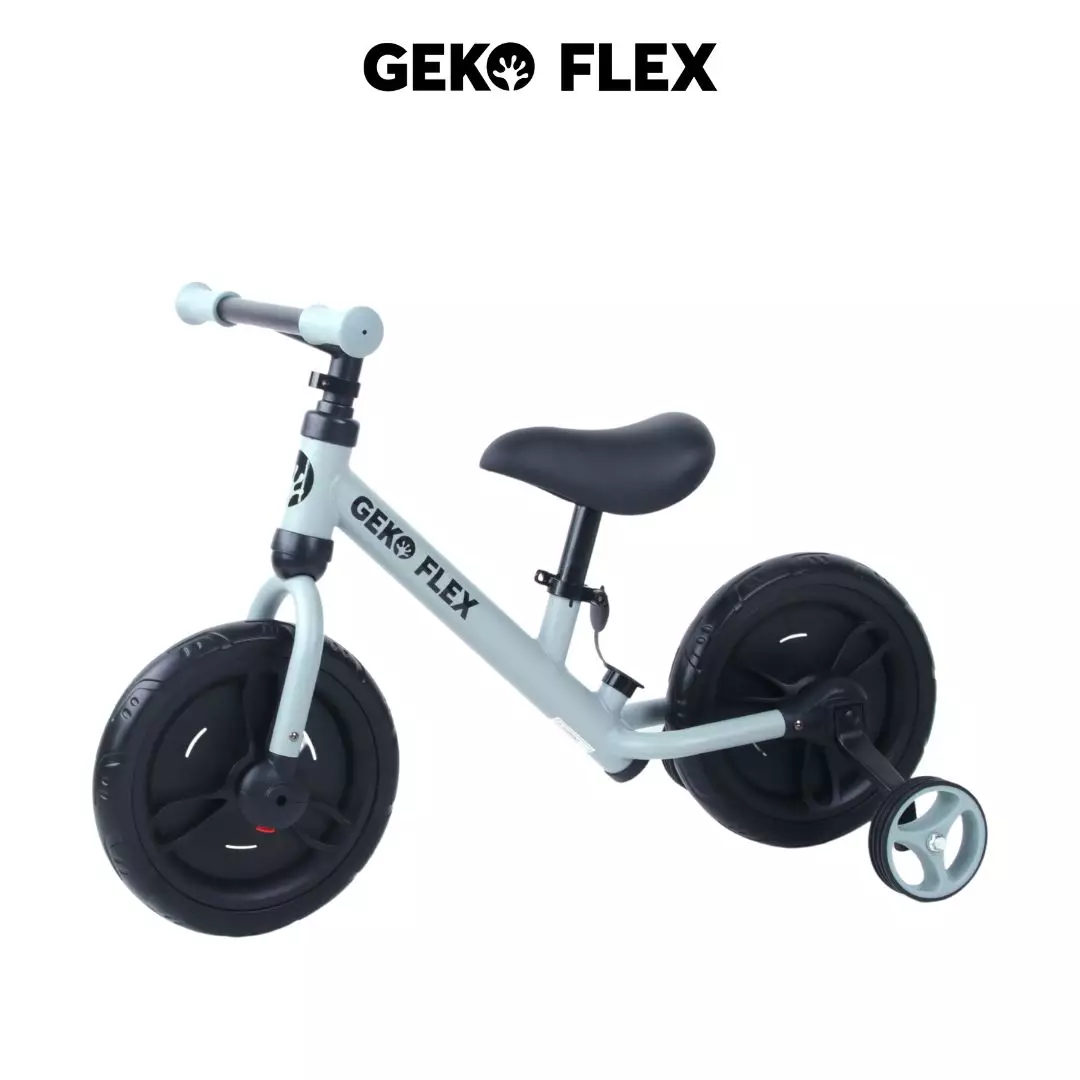 Geko Flex 6in1 Balance Bike Baby Blue - Sepeda Anak multifungsi