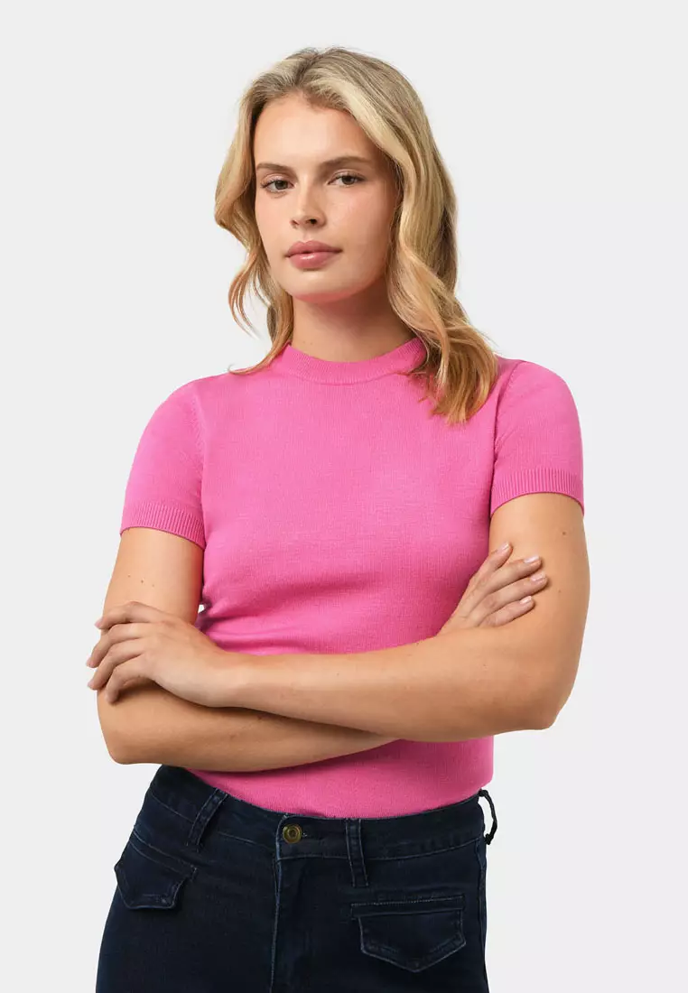 Catherine Short Sleeve Knit