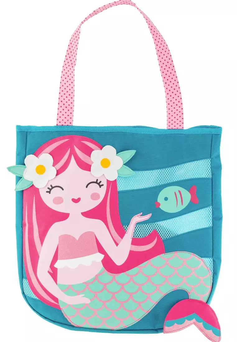 Beach Tote With Sand Toys Mermaid
