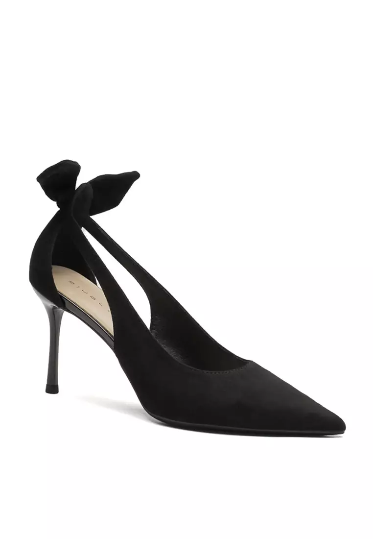 8CM Rabbit Ear Suede High Heels IF8835