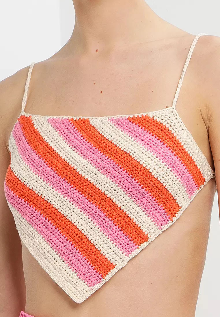 Cancun Crochet Halter Top