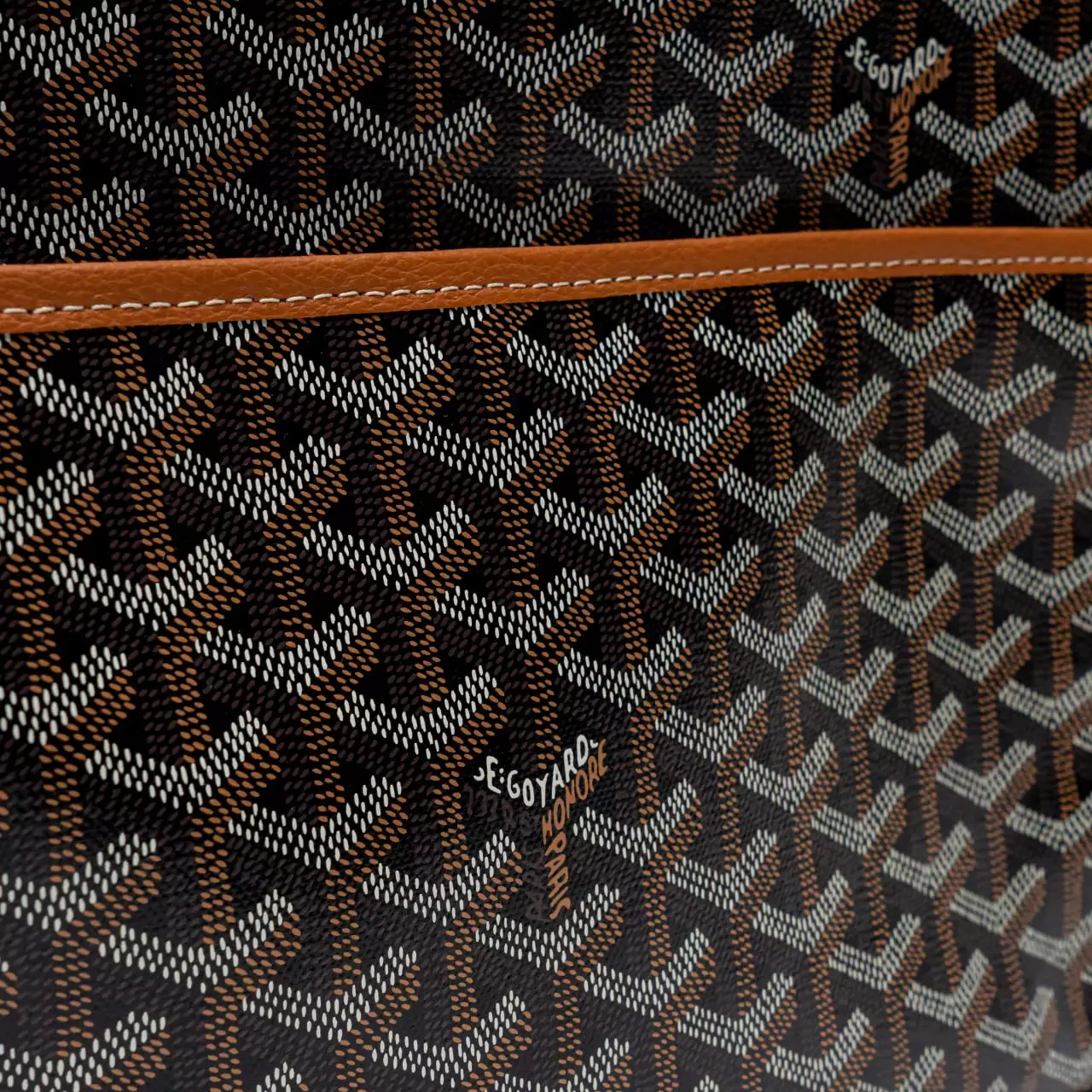 Trousse Jouvence GM Clutch Bag Black Tan