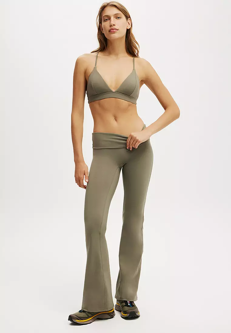 Ultra Soft High Apex Crop Sports Bra