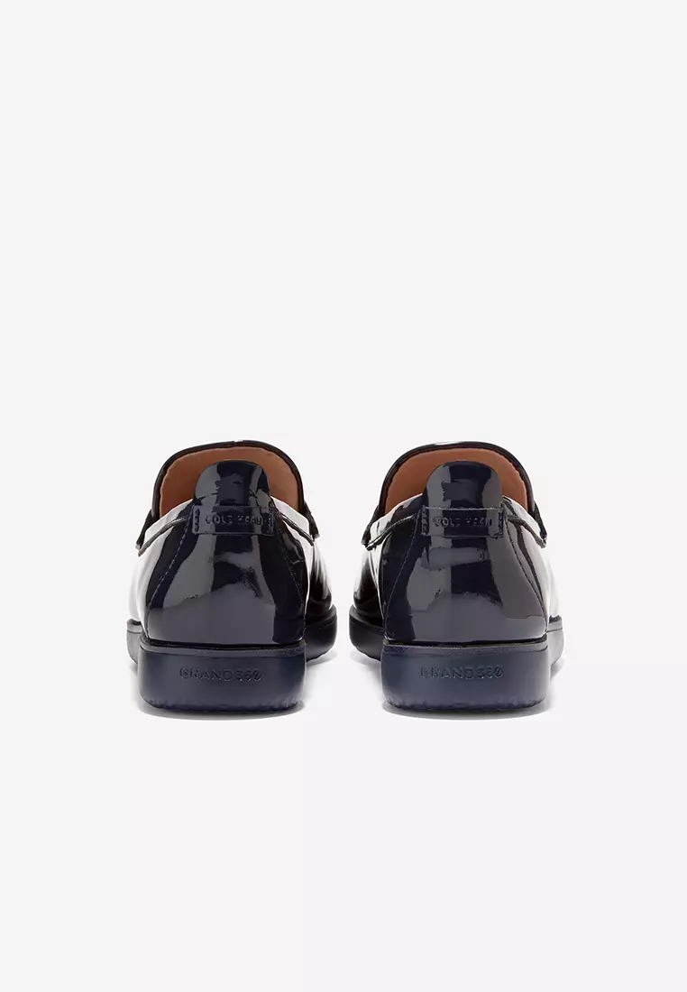 Cole haan women's patent leather loafers clearance