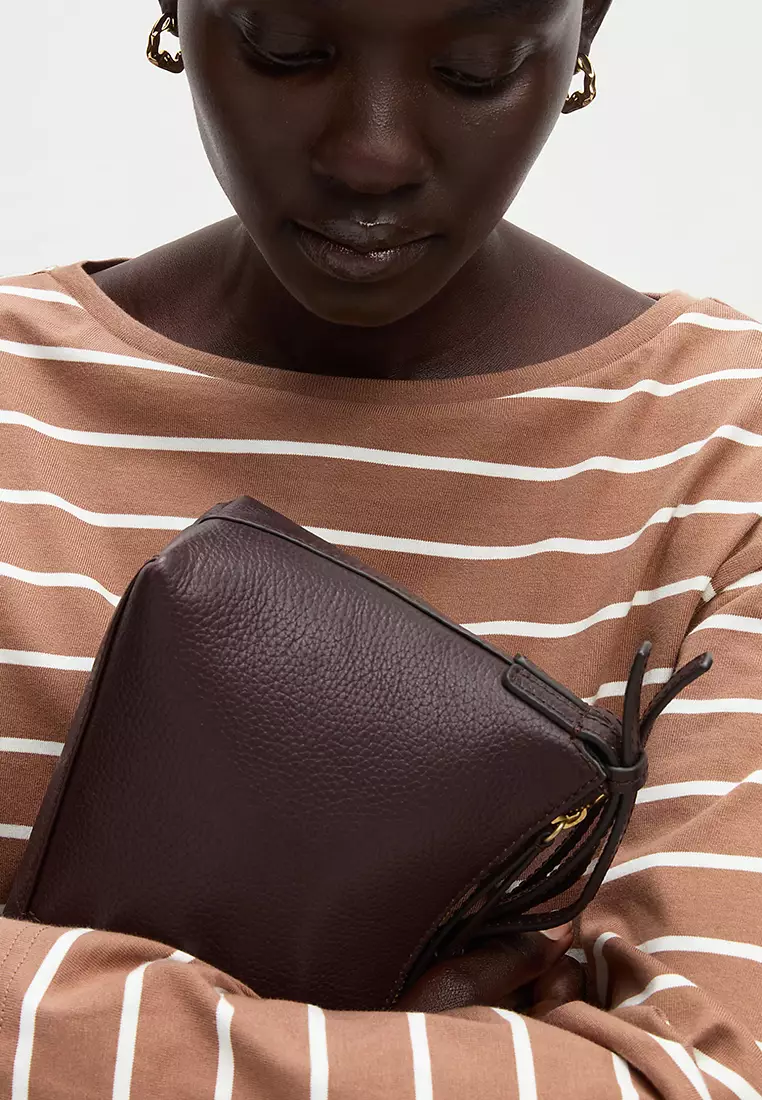 Pure Cotton Oversized Striped Top