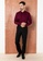 ORLANDO red Thomas London Men Long Sleeve Slim Fit Business Shirt -TL50001D221 27003AA6725AA6GS_4