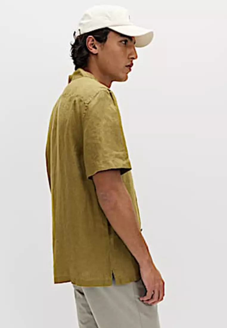 Pure Linen Short Sleeve Shirt