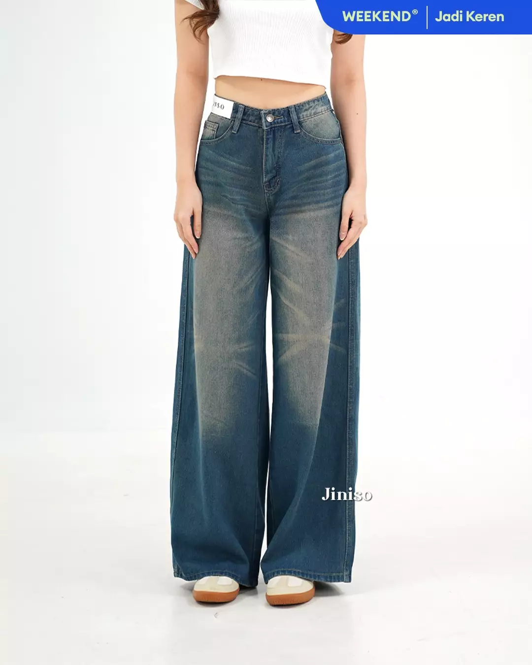 Highwaist Oversize Baggy Loose Jeans 684 WEEKEND