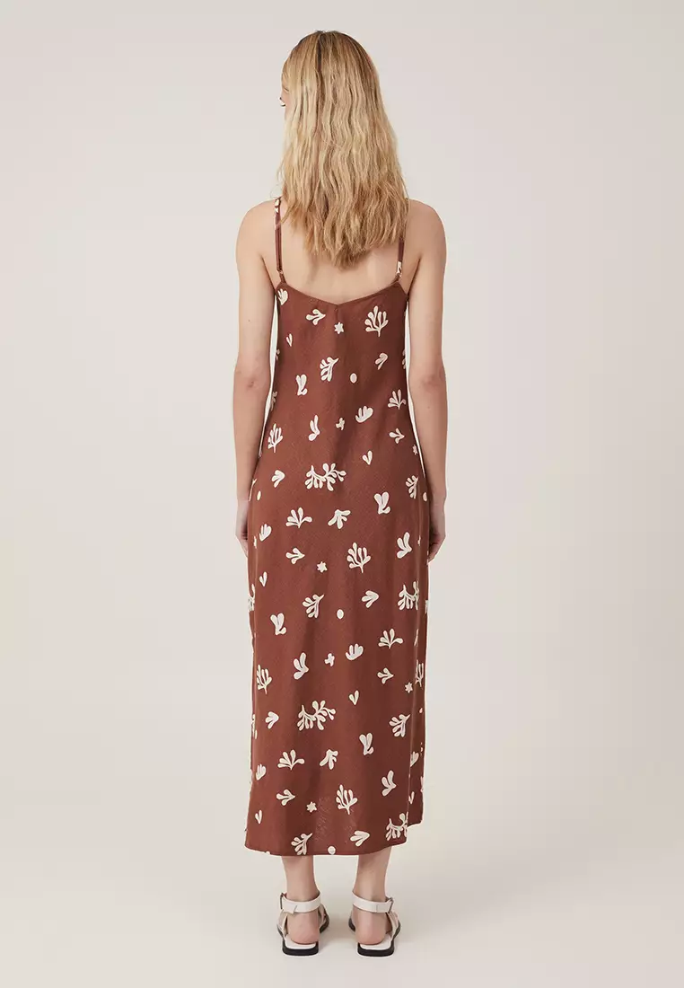 Haven Slip Midi Dress