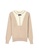 A-IN GIRLS beige Ladies Xiaoxiang Style Knitted Sweater ABD51AA0843F43GS_4