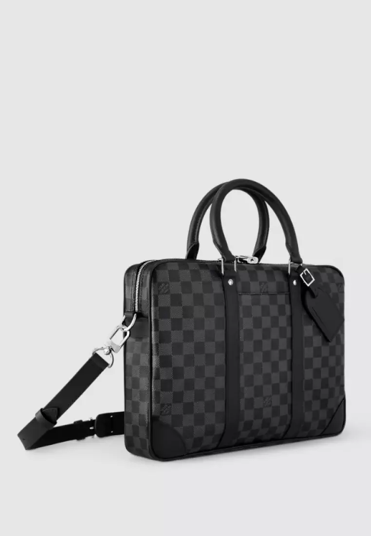 Porte-Documents Voyage PM Damier Graphite