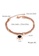 Air Jewellery gold Luxurious Round Roman Numerals Bracelet In Rose Gold 224B2ACD5F7804GS_4
