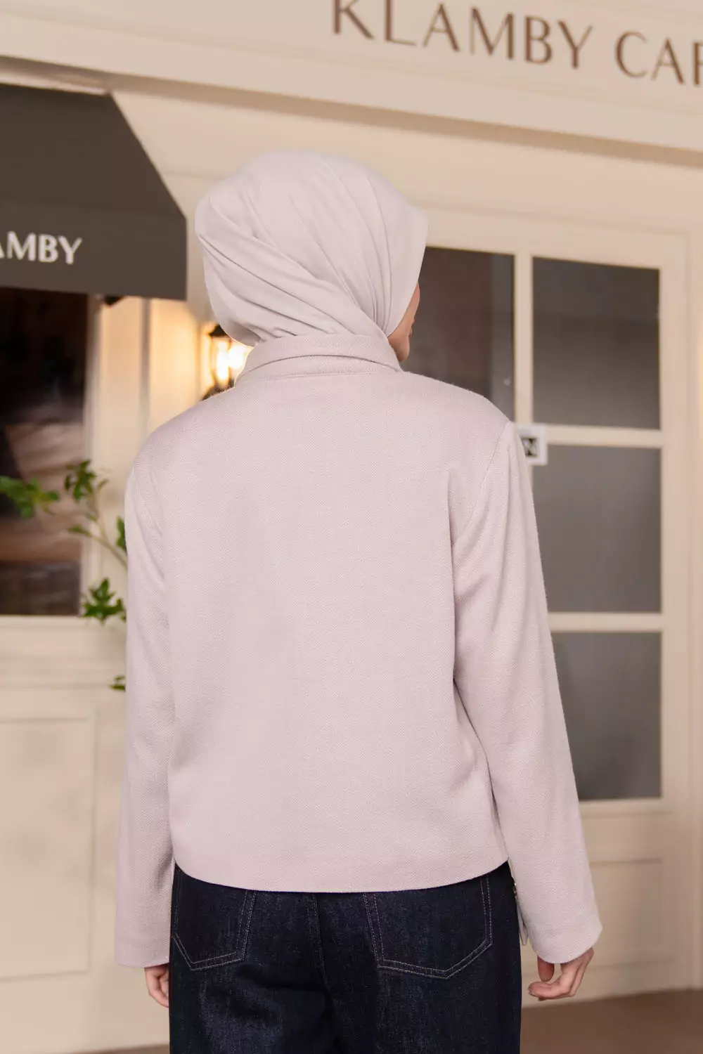 Klamby - Iona Blazer Bridal Blush