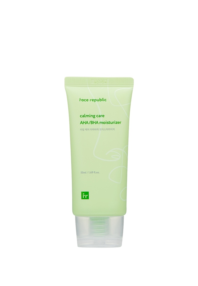 Buy Face Republic Face Republic Calming AHA/BHA Moisturizer, 50mL [Oily,Acne