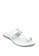 Rag & CO. white Leather Thong Flat Sandals 18396SH0B1D498GS_2