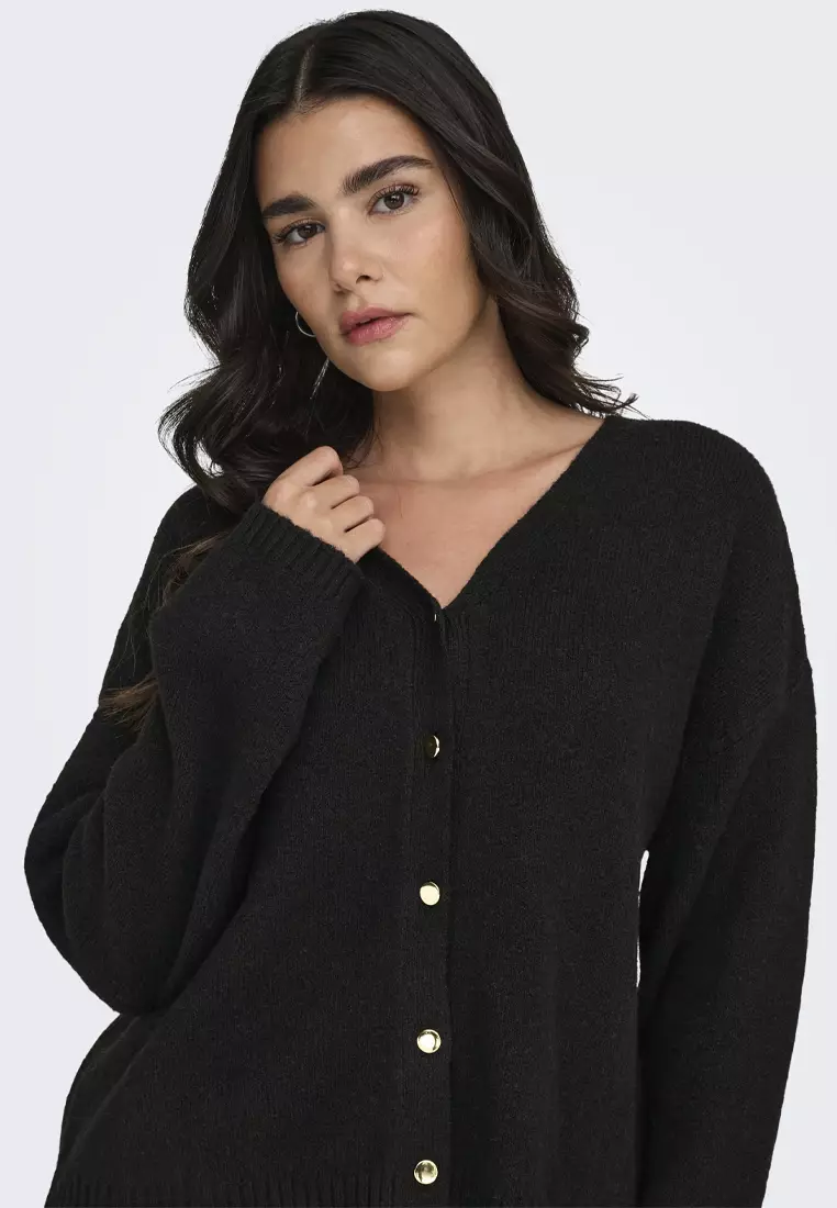 Brave Long Sleeves V-Neck Cardigan