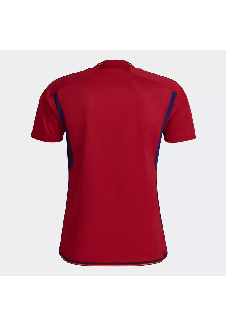 Buy ADIDAS Spain 22 Home Jersey in Red 2024 Online ZALORA Singapore