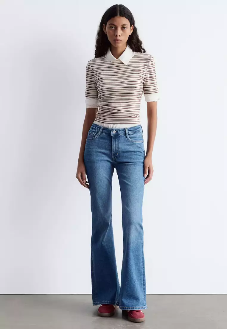 Slim Low-Rise Bootcut Jeans