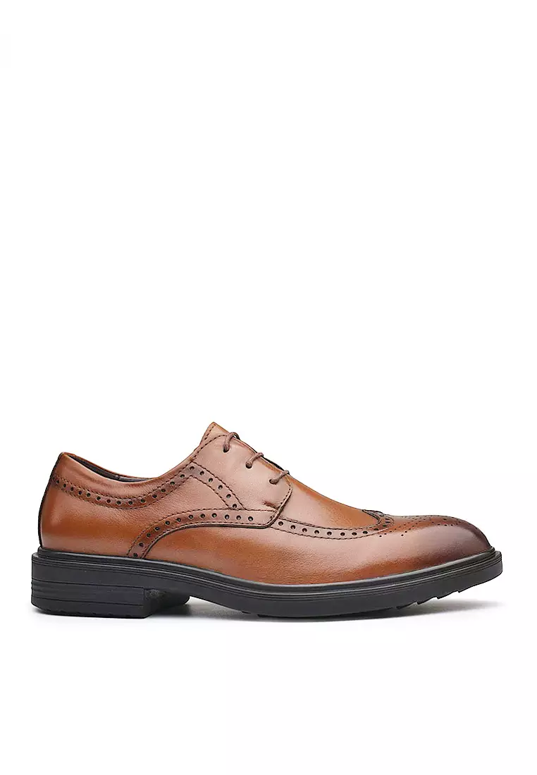 Discount on Twenty Eight Shoes  shoes - SKU: VANSA Brogue Cow Leather Business Shoes  VSM-F9068