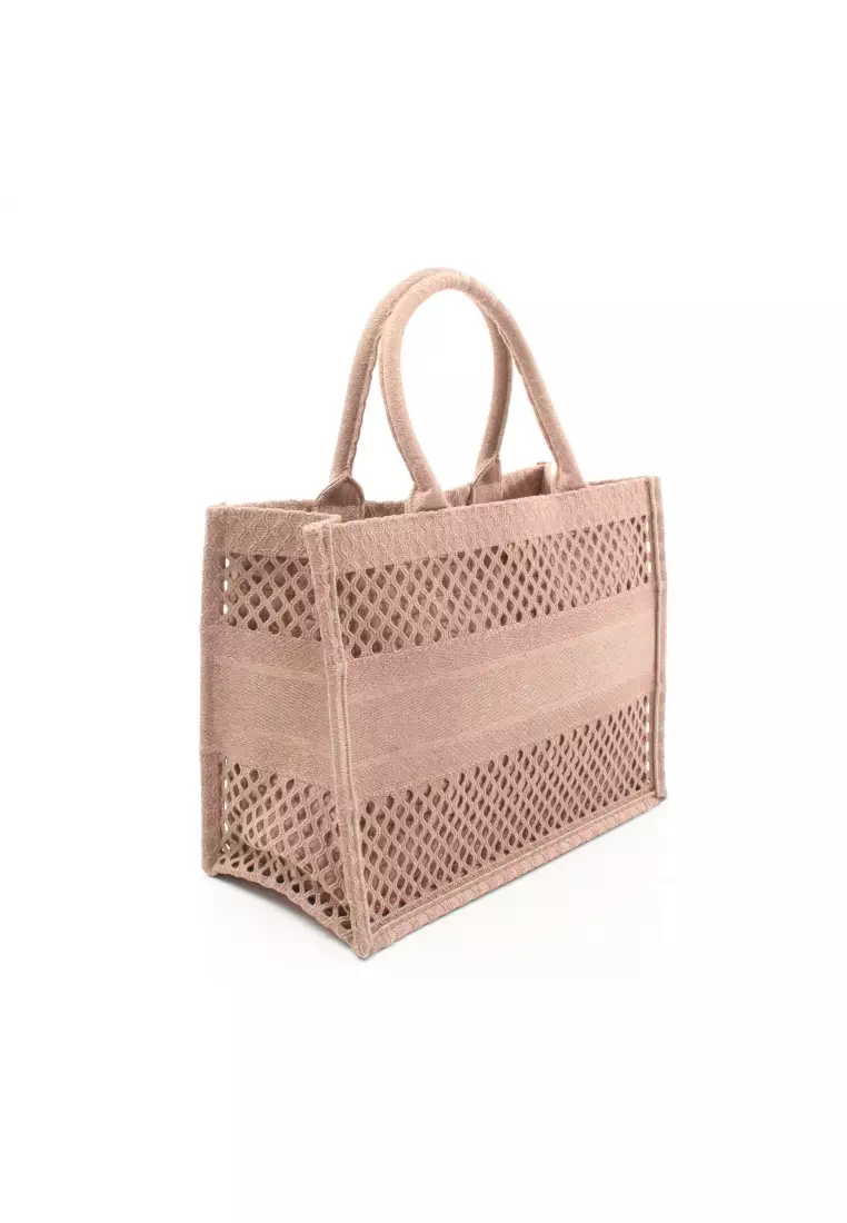 Buy Christian Dior Pre loved Christian Dior book tote embroidery