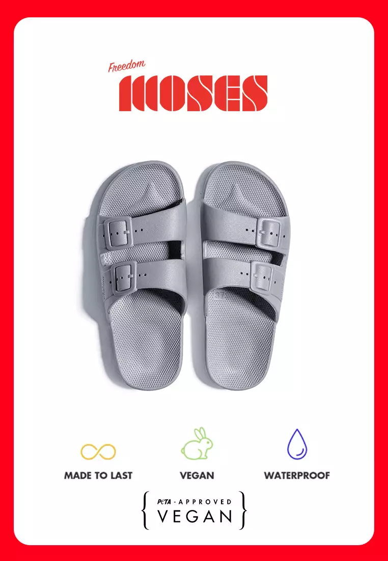 Discount on Freedom Moses  shoes - SKU: Freedom Moses Kids Grey