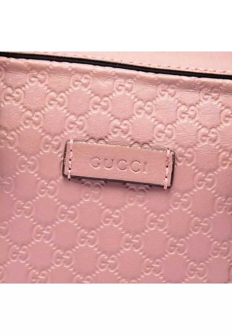 Pre-Loved Gucci Small Microguccissima Satchel