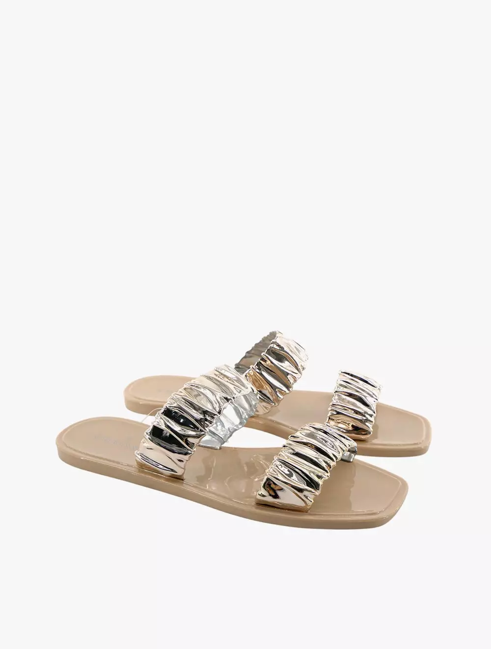 Payless Chrissie Womens Nero Jelly Sandals - Rose Gold_05