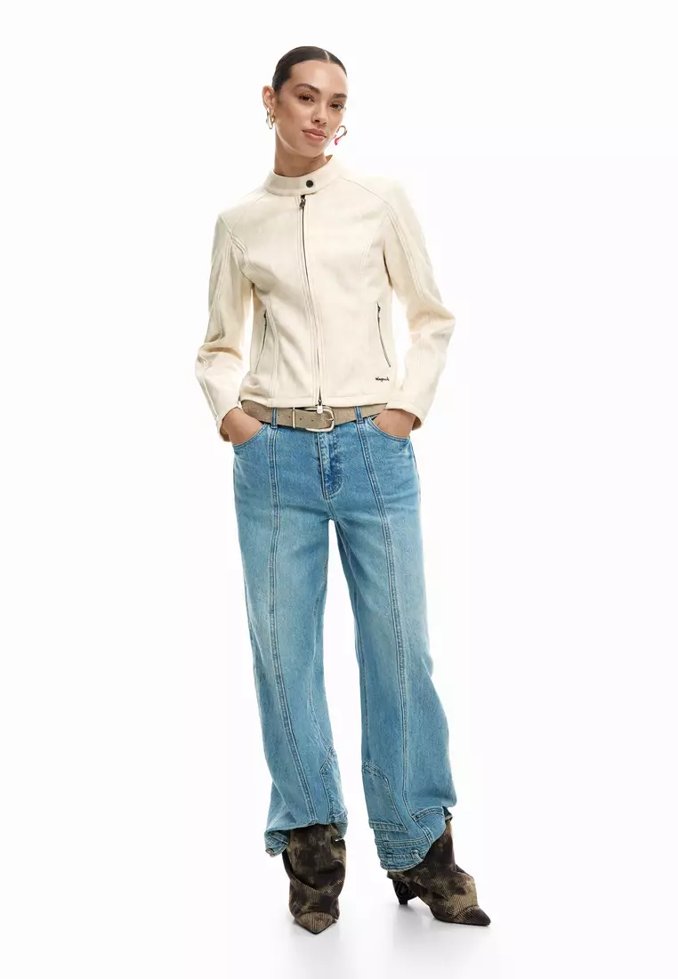 Mao collar jacket