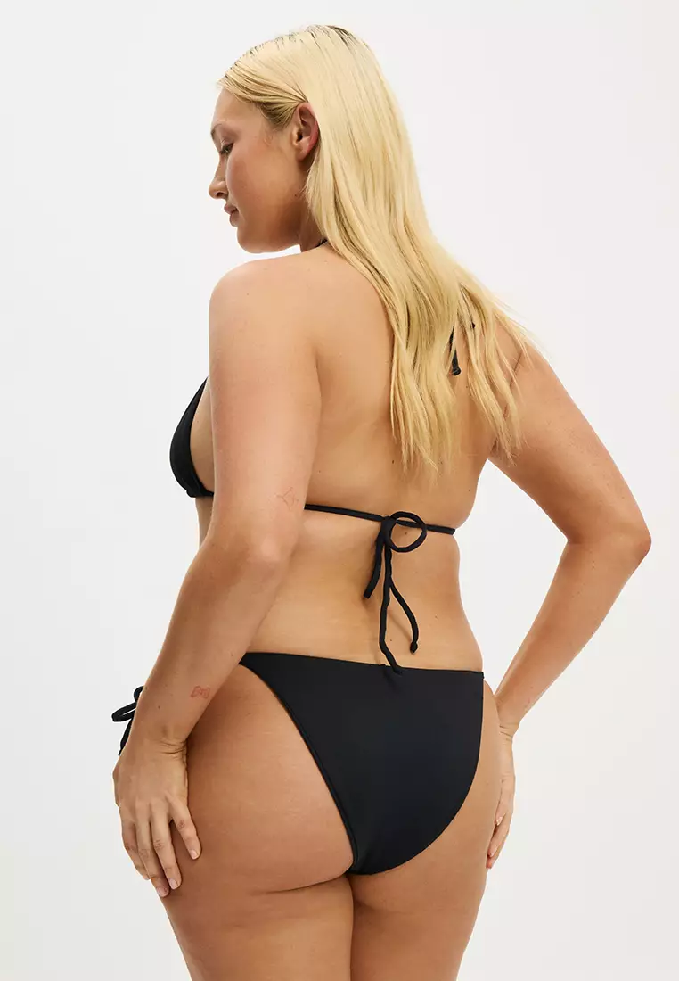 String Tie Side Cheeky Bikini Bottom