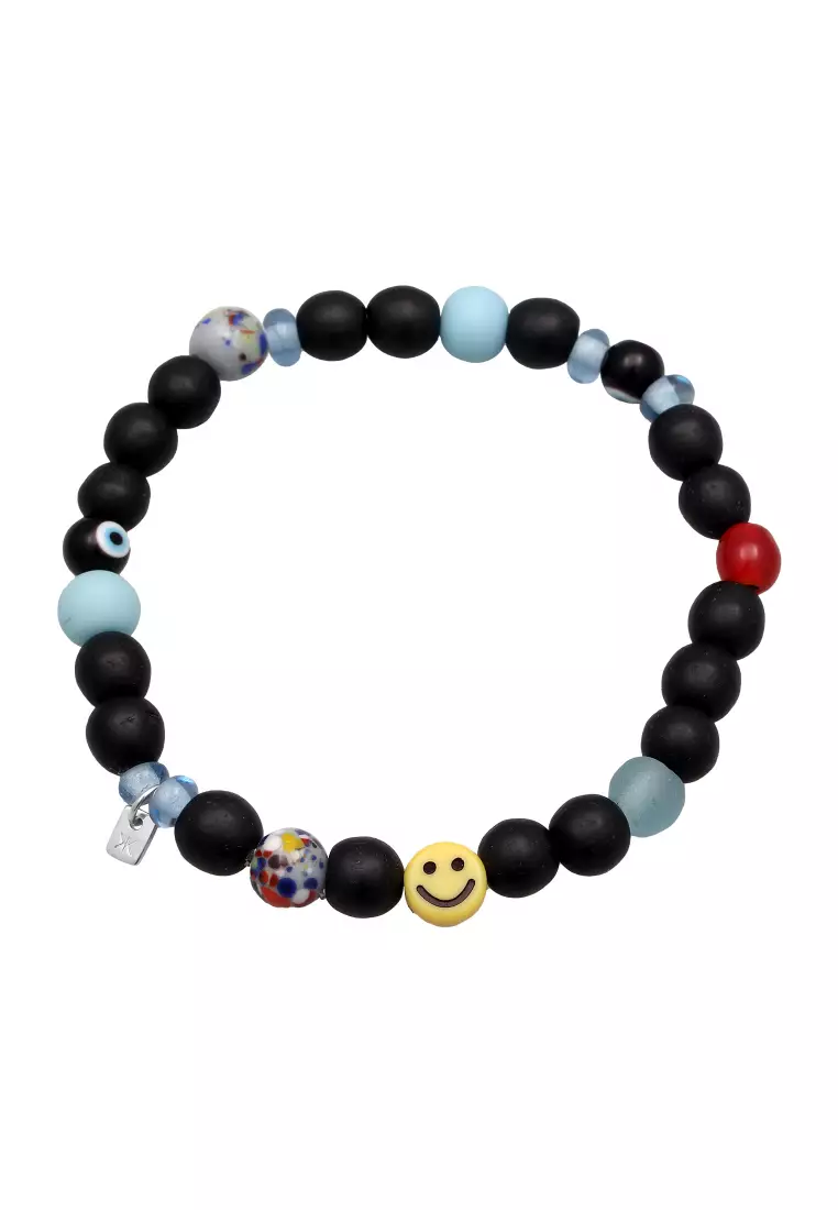 Bracelet Men Evil Eye Glass Beads
