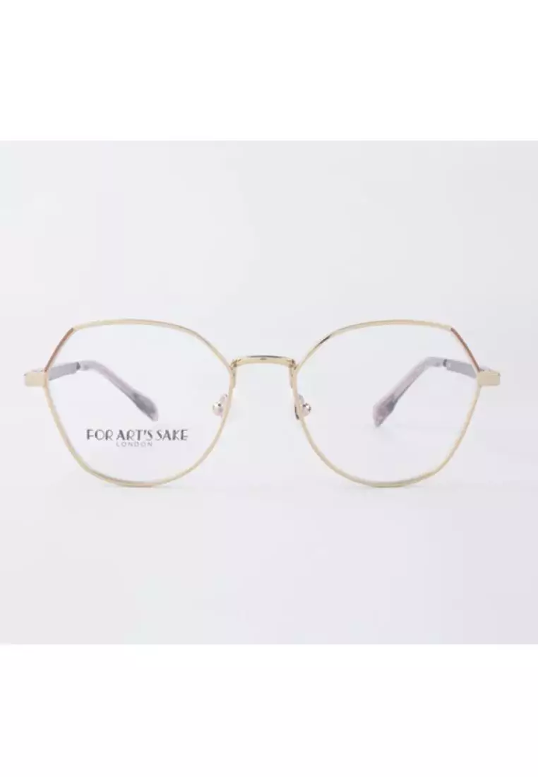 Orchard (OP722-Gold) Luxury Anti-Radiation/Computer Eyeglasses from London for Women OP722 Gold