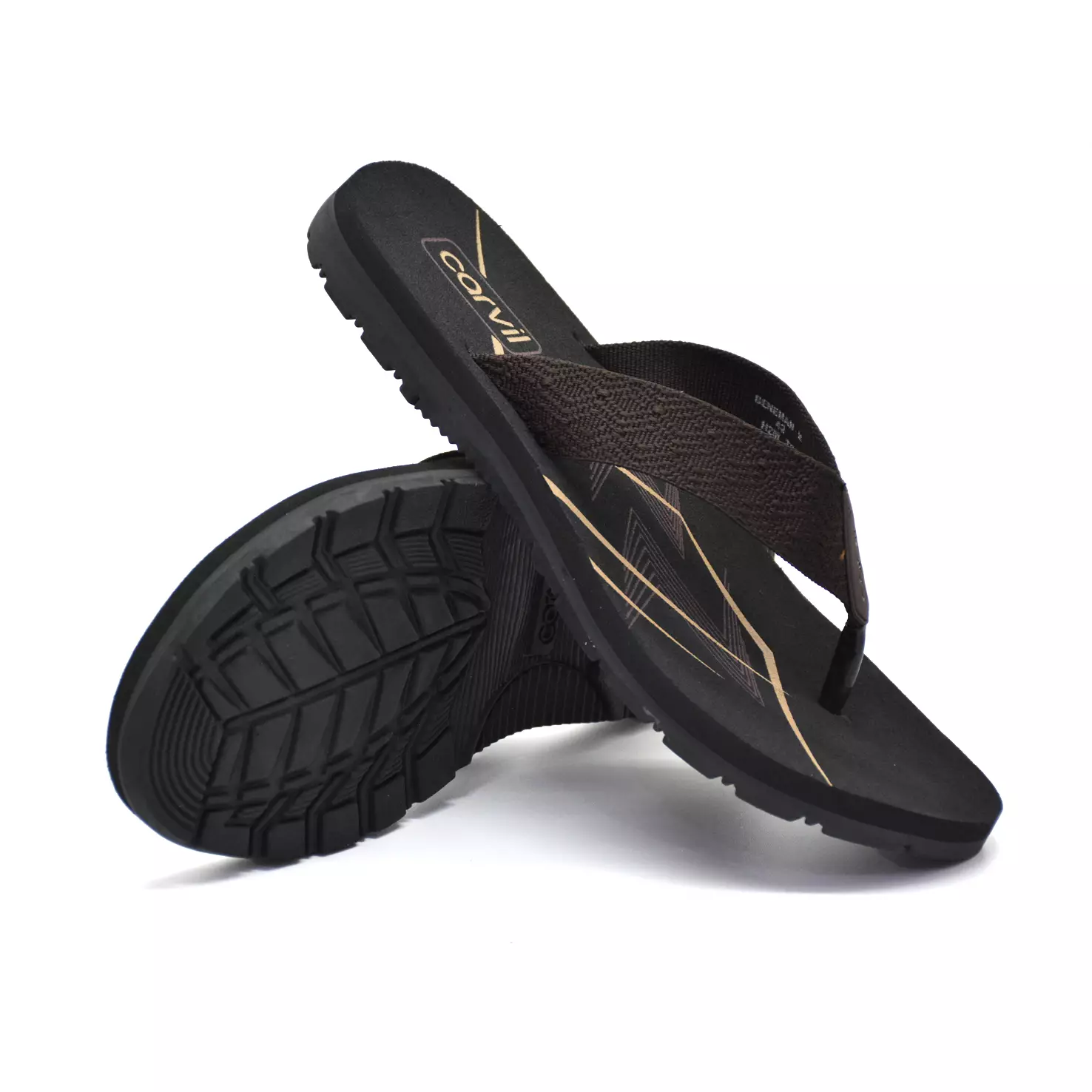 Carvil Sandal Pria Beneman-M Brown
