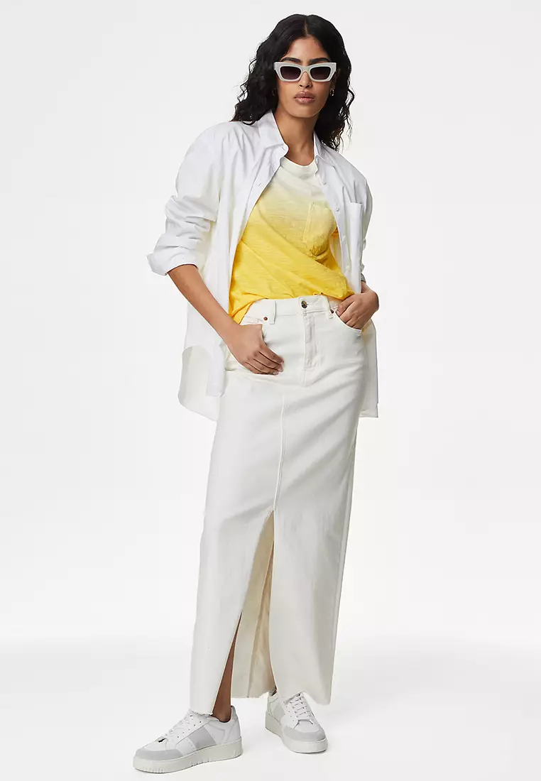 Pure Cotton Ombre T-Shirt