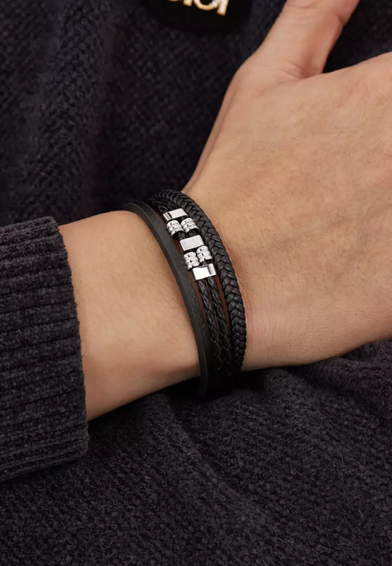 Men's Leather Bracelet