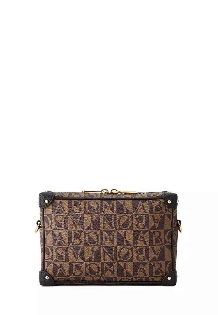Black Monogram Crossbody Bag