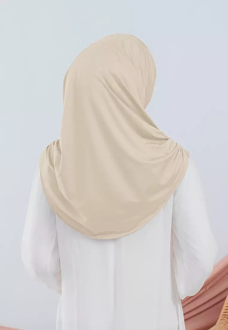 HIJAB INSTAN VALEEQA - SOFT CHOCO
