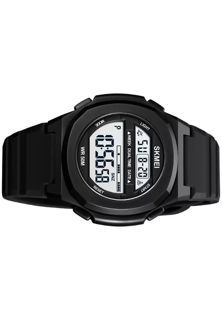 Jam Tangan Digital Pria Waterproof Many Function Strap Tali Material PU Silicone GN95 ORIGINAL