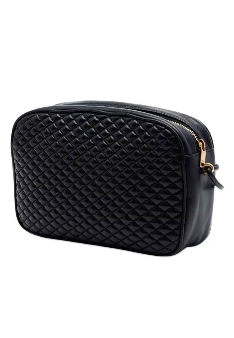 Pre-Loved Saint Laurent Quilted Lambskin Victoire Camera Bag