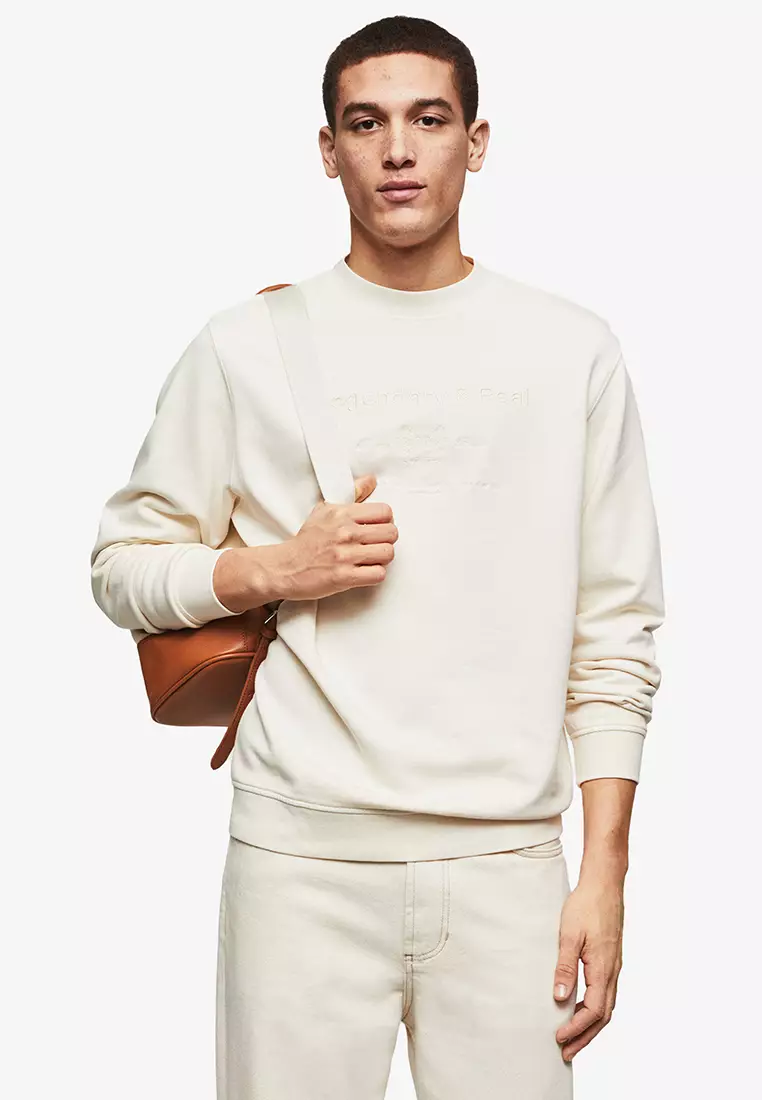 100 cotton sweatshirt outlet mens