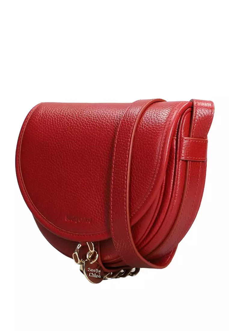 Small Mara Saddle 斜背包(紅色)