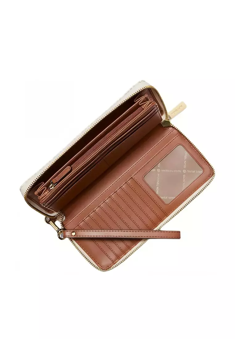 Jet Set 女士錢包香草白 35F8GTVT3B