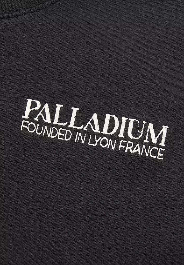 女裝 PALLADIUM LOGO 不規則下擺衛衣