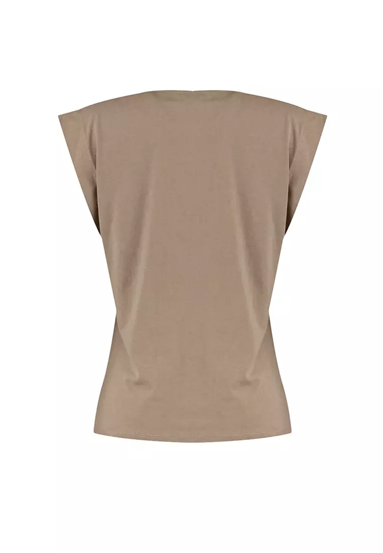 Padded Basic T-Shirt