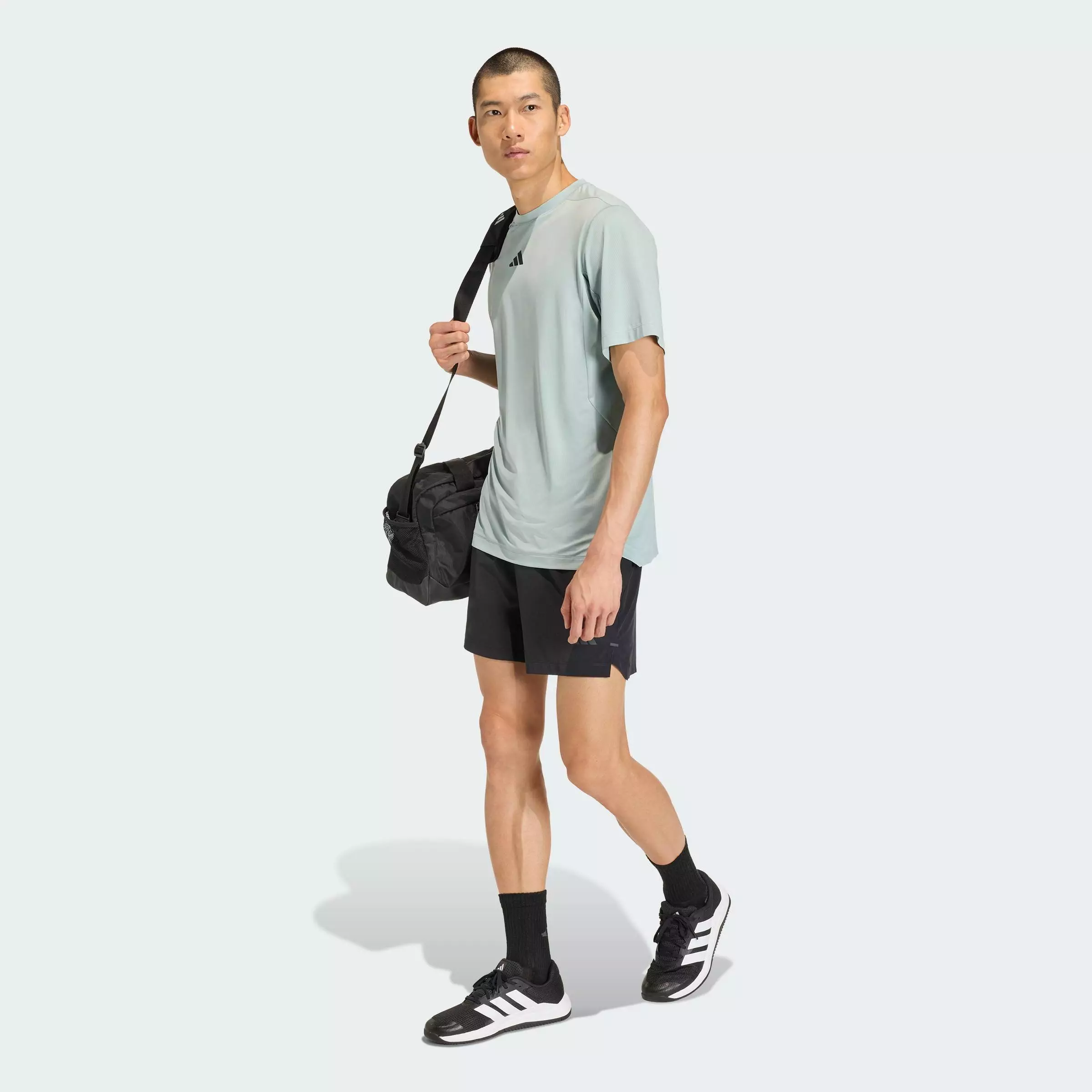Gym & Training & Tennis & Padel Tennis D4T ESSENTIALS T-SHIRT Men Green KE9931