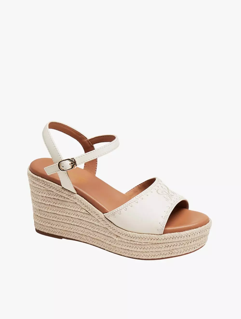 Staccato Women's Z10-6-018 Wedges Sandals - Beige