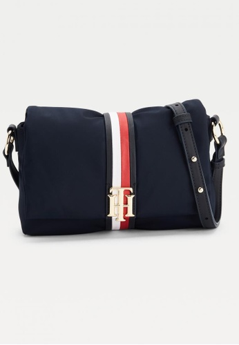 Tommy Hilfiger navy Relaxed Th Crossover Corp Bag 7AF01AC66E2573GS_1