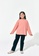 Umbi Kids pink The Ruma Riang Instant Kimono Top Salmon D3A17KA84AA4CCGS_3