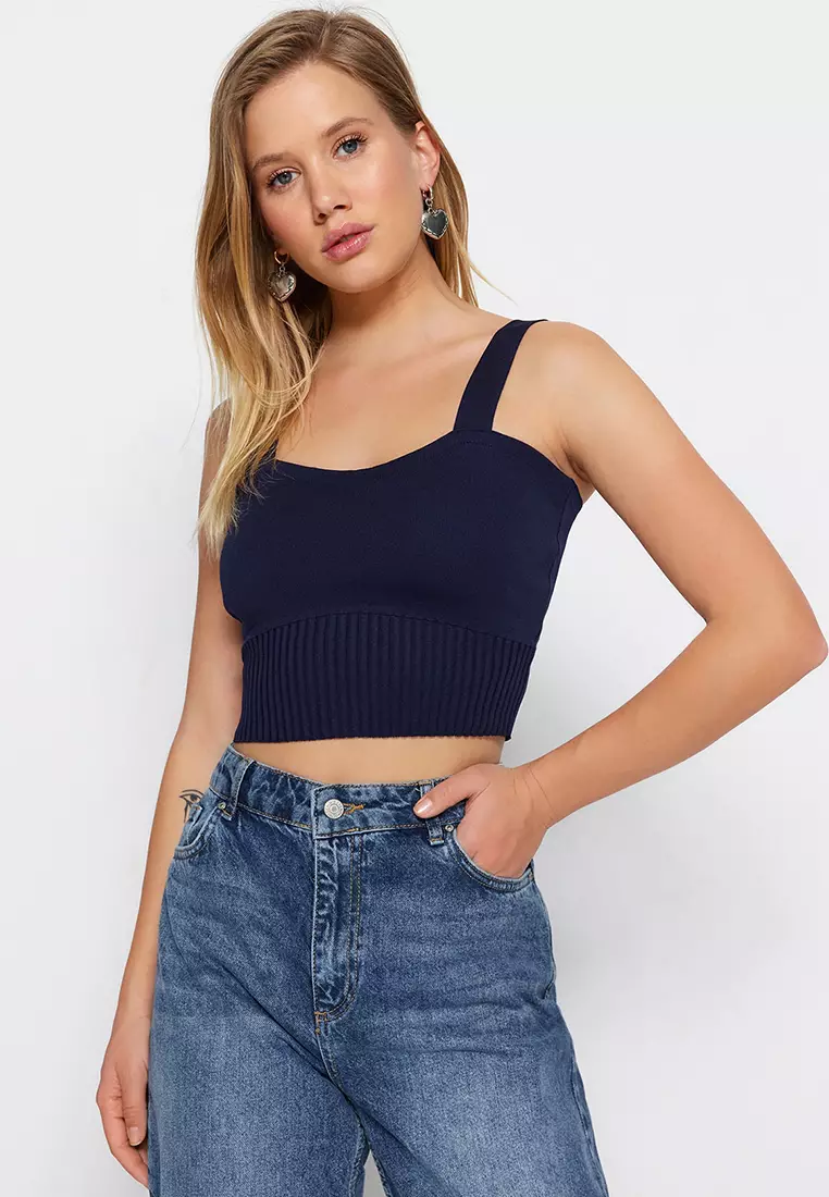 Crop Knit Top