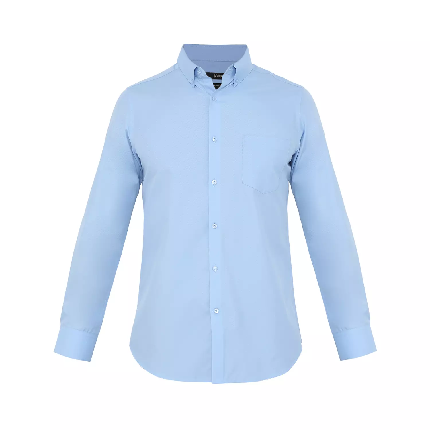 Jobb Lumina Kemeja Pria Lengan Panjang Slim Fit Light Blue Colour Light Blue
